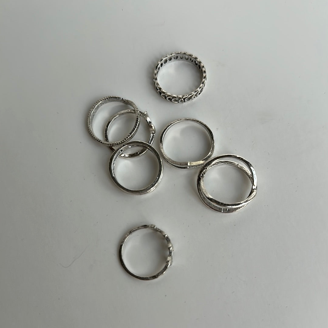 Large Silver Set