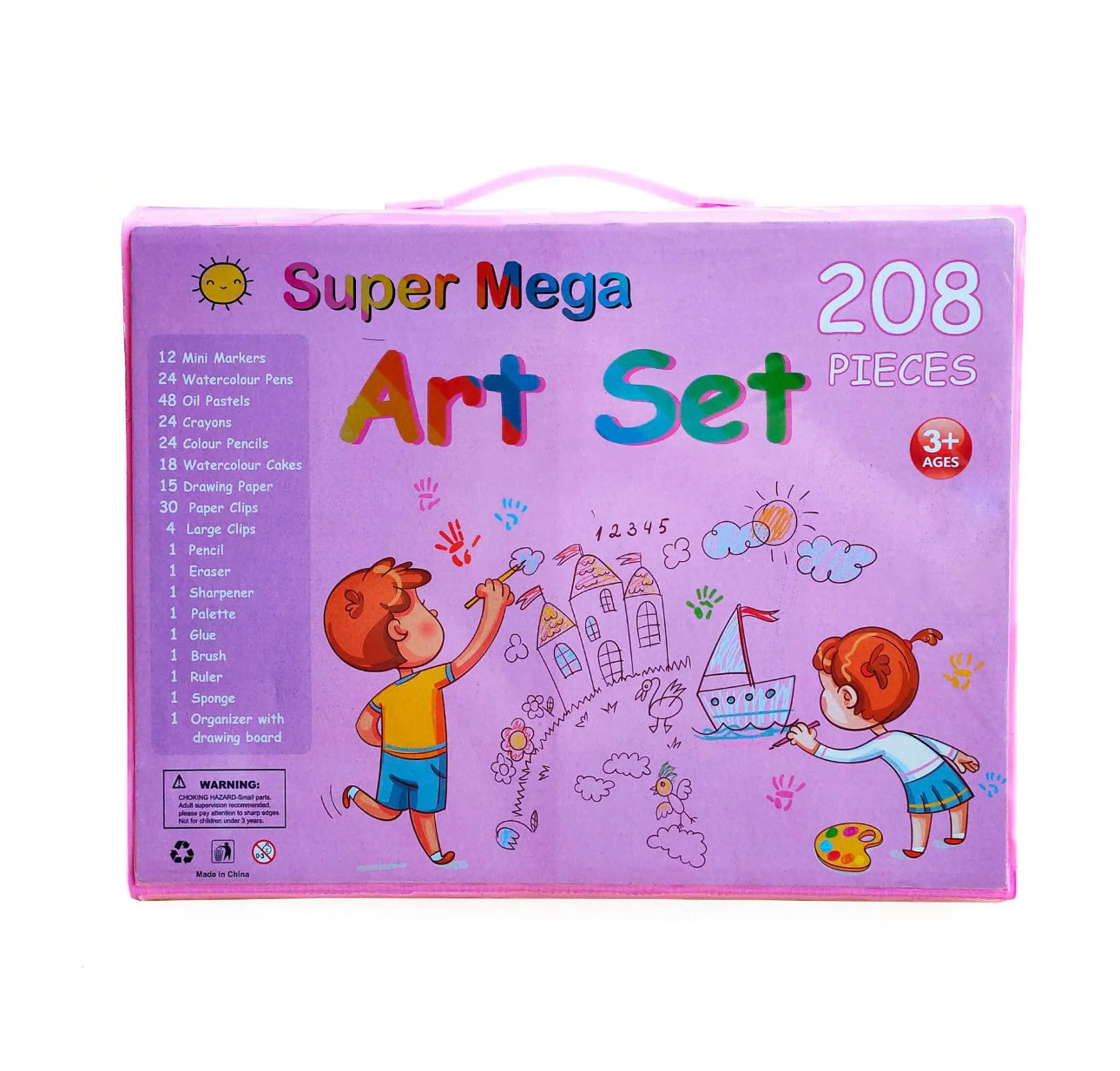 208 Piece Art Set