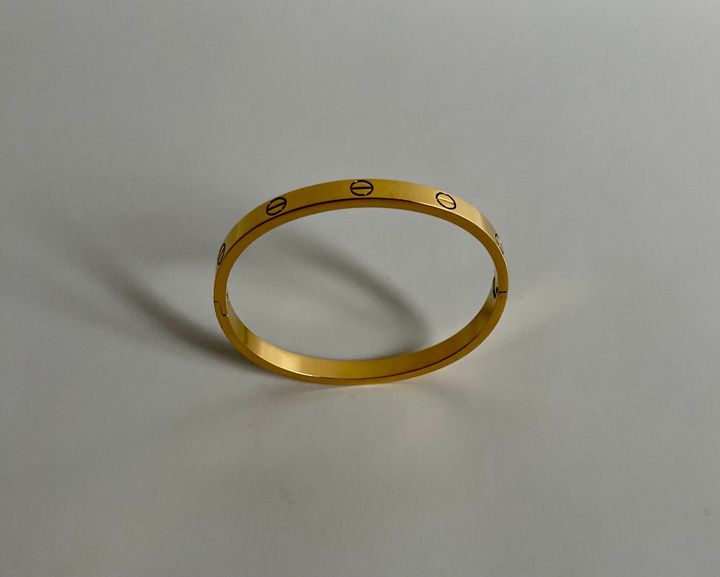 Minimalist Gold Plated Bangle