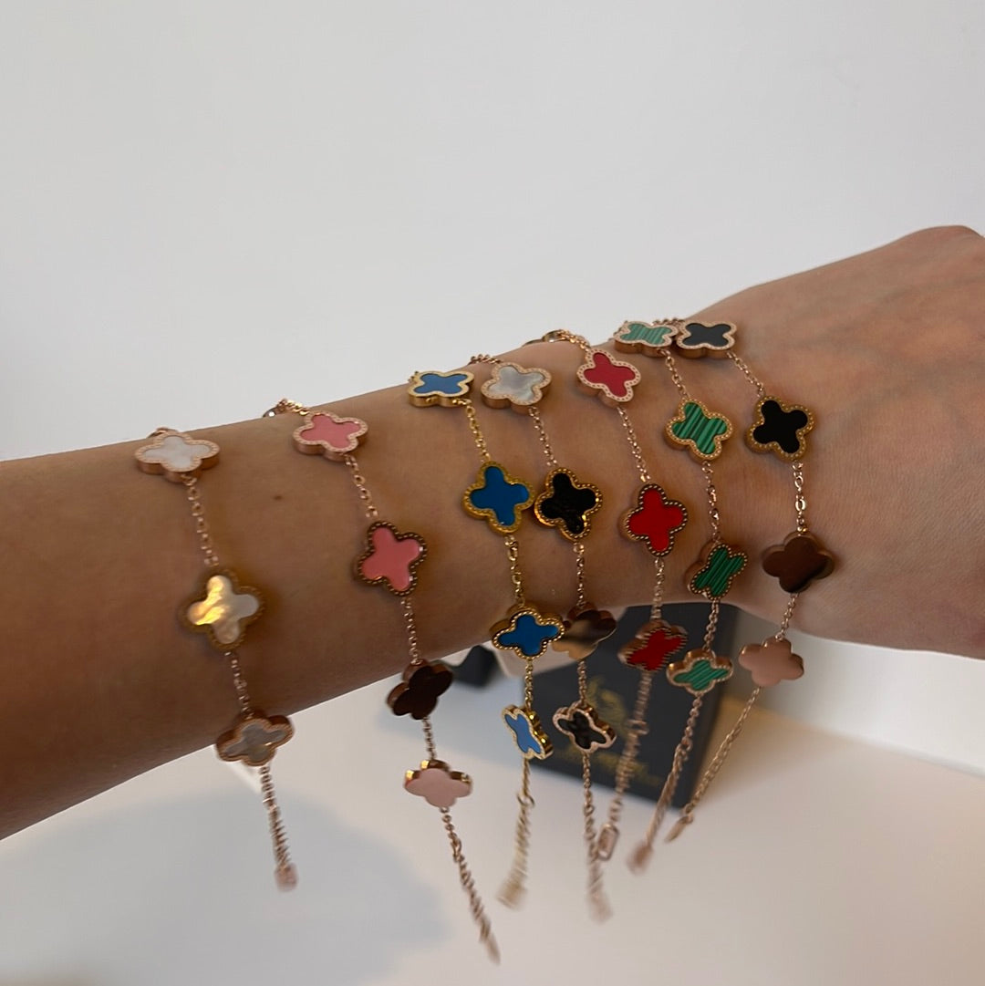 Clover Golden Color Bracelet