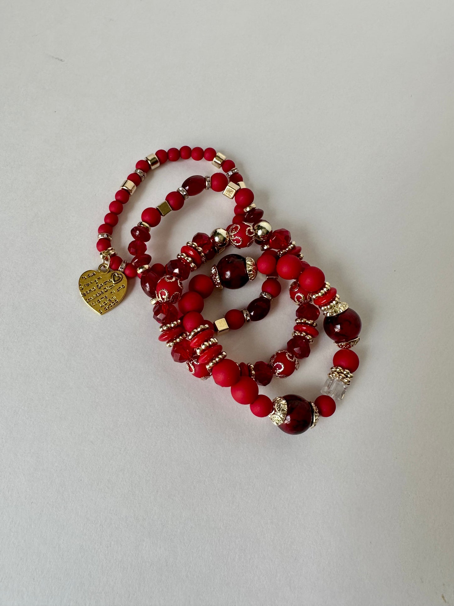 Hand Made (beaded bracelet set)