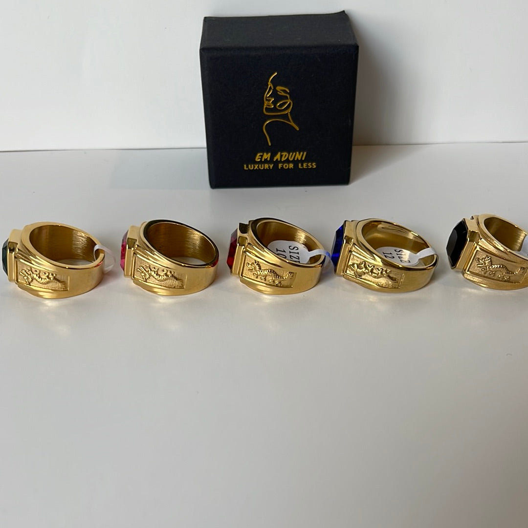 Dragon Golden Colored Stone