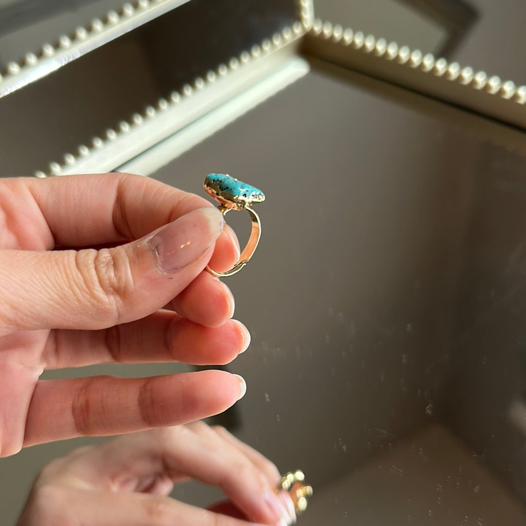 Healing Gem Gold Plated