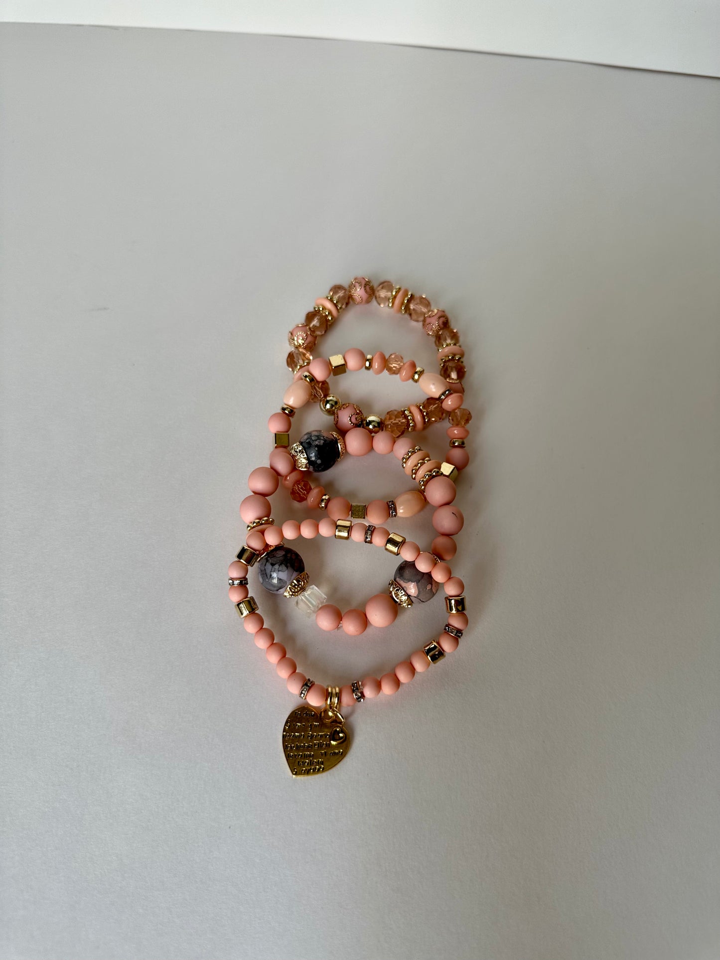 Hand Made (beaded bracelet set)