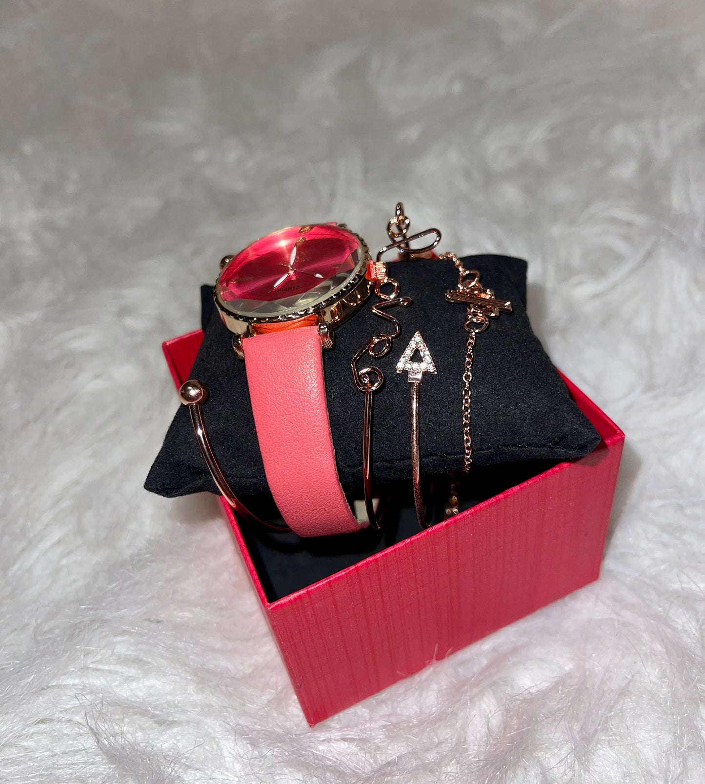 Women 5 piece watch set