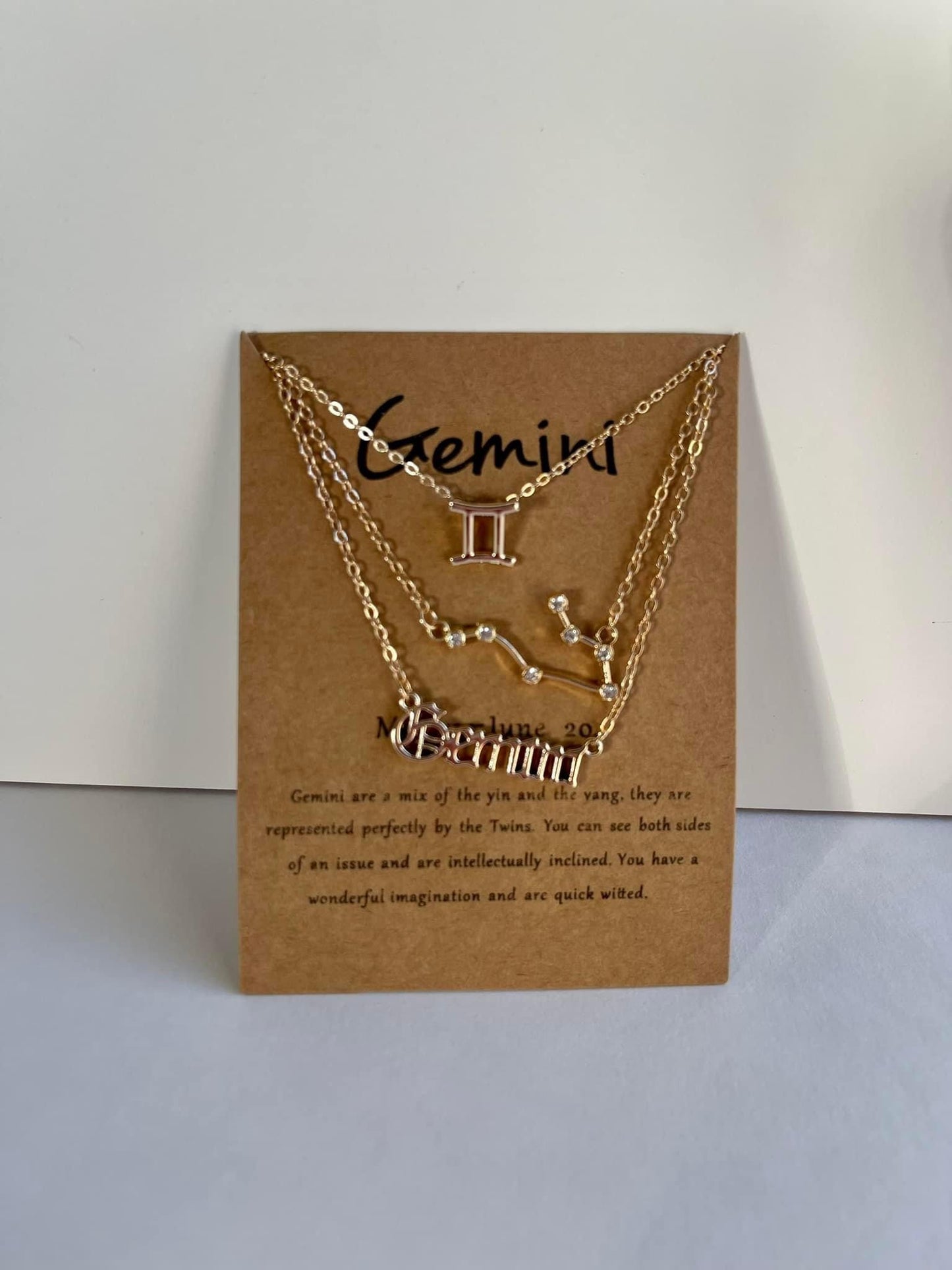 Zodiac 3 necklace pieces