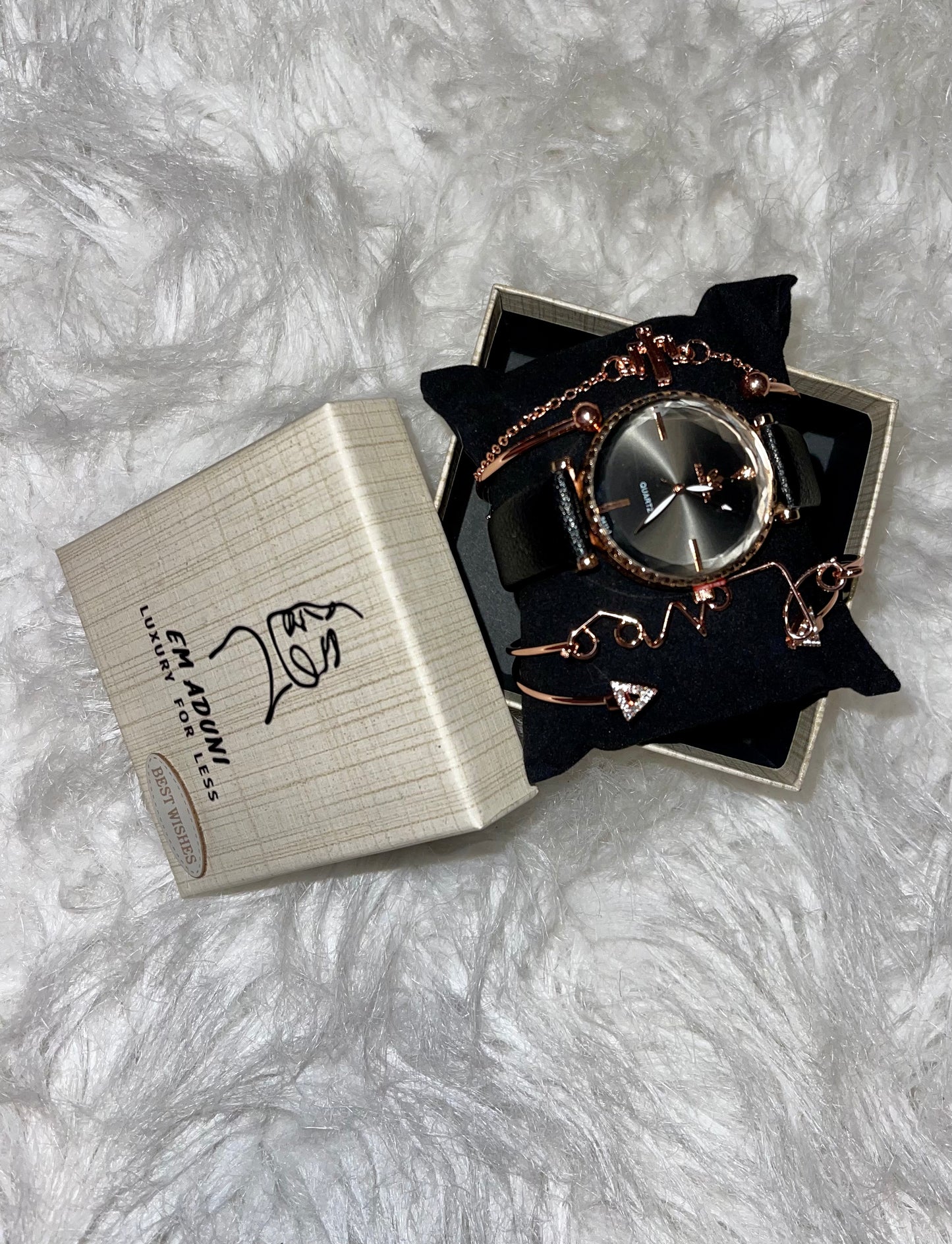 Women 5 piece watch set