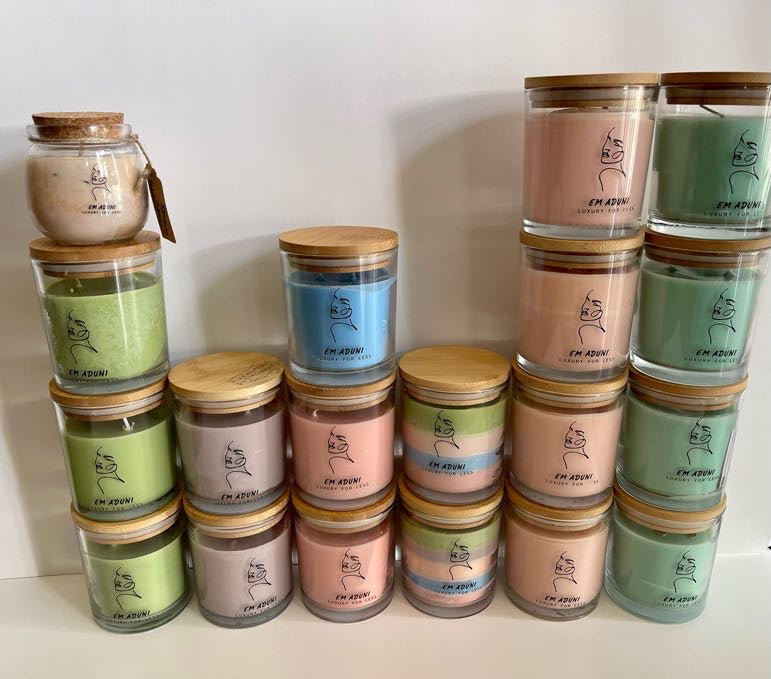 Sweet and Fruity Soy Wax Candles