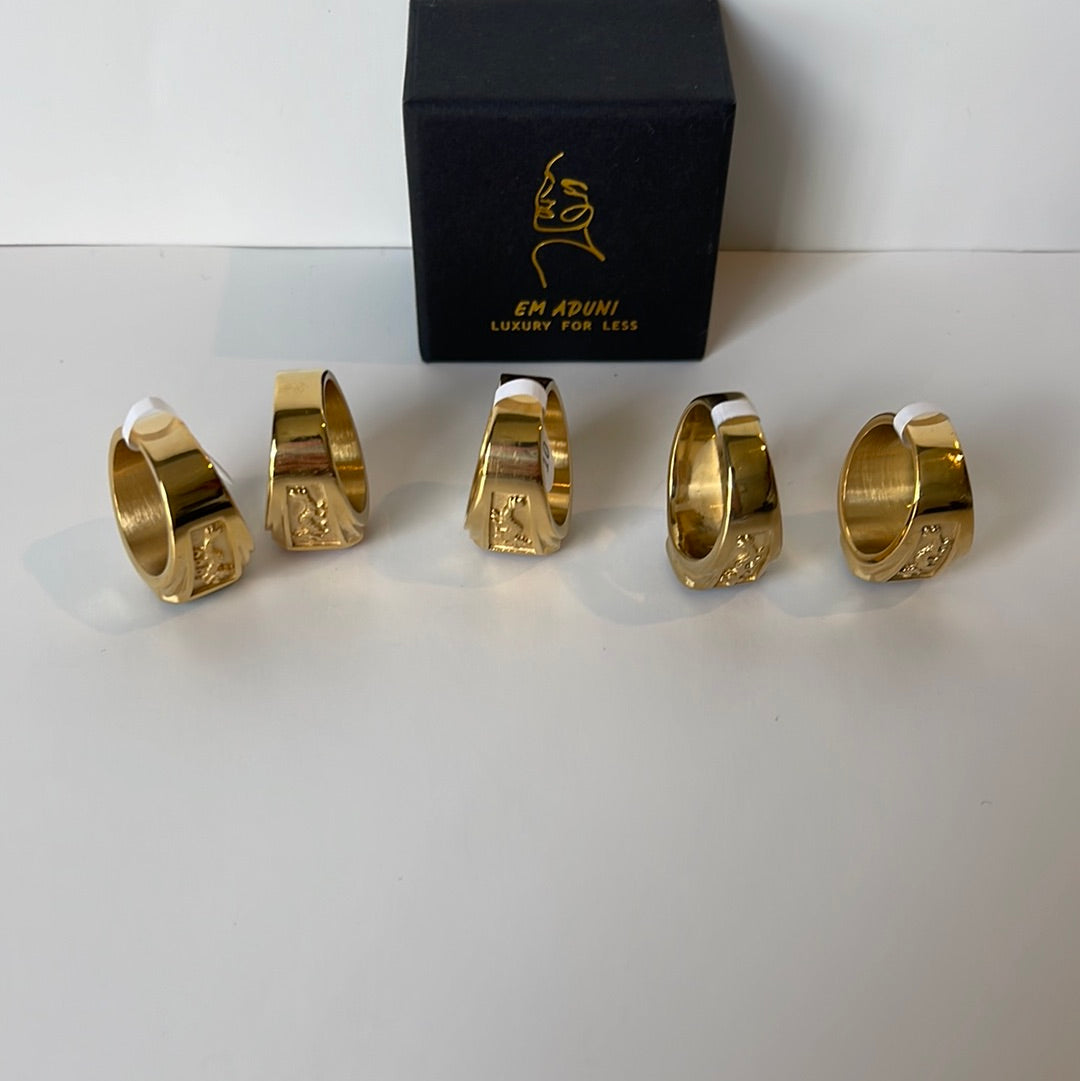 Dragon Golden Colored Stone