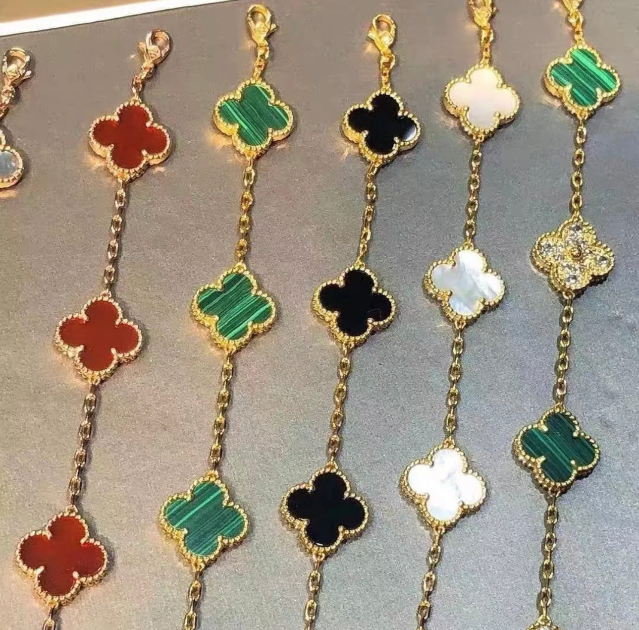 Clover Golden Color Bracelet