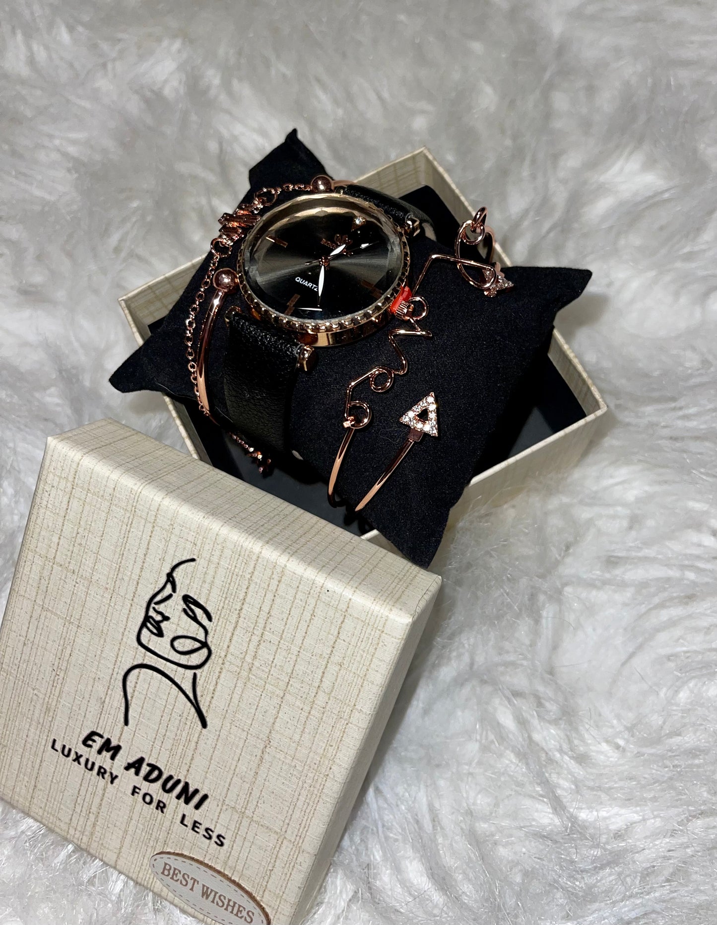 Women 5 piece watch set