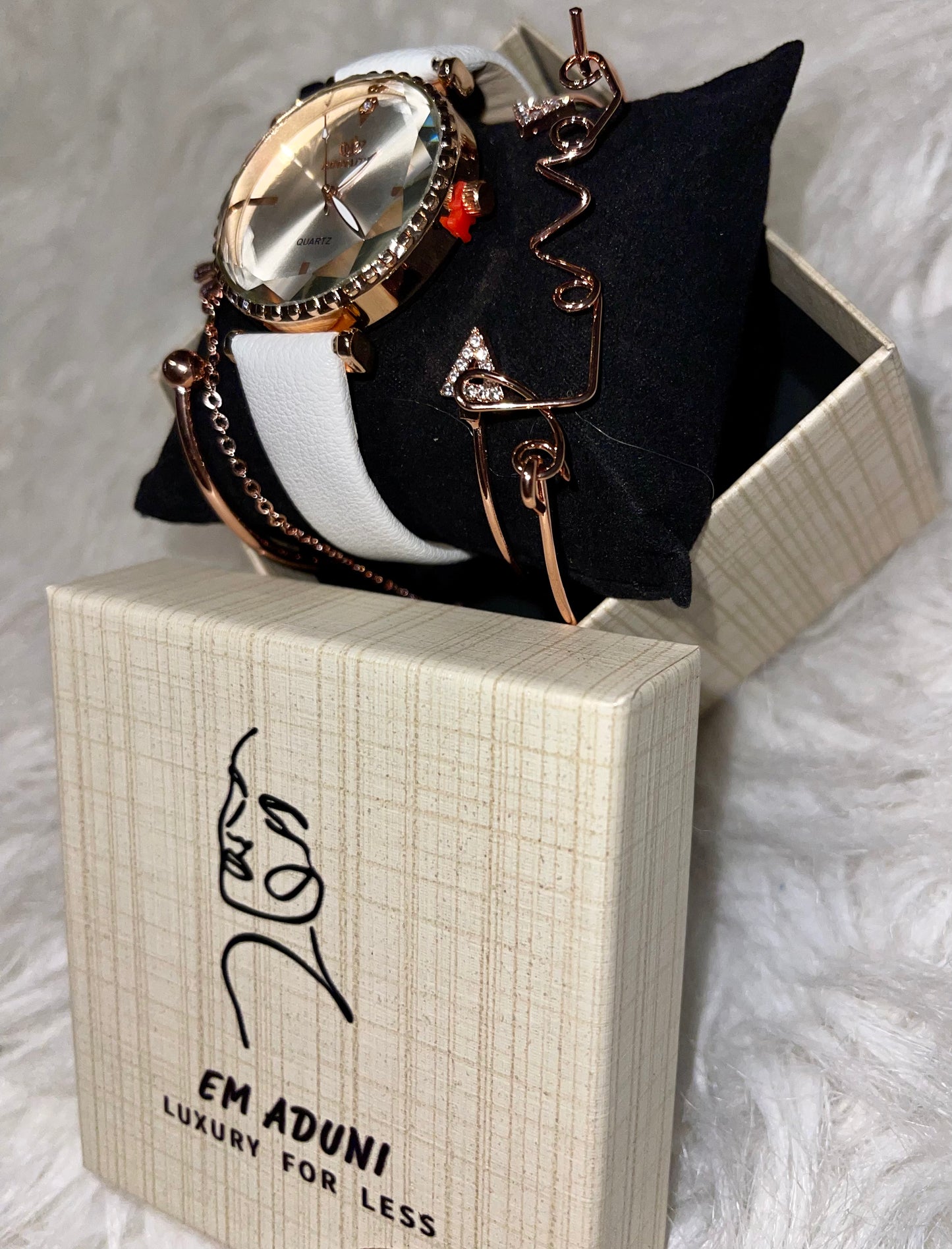 Women 5 piece watch set