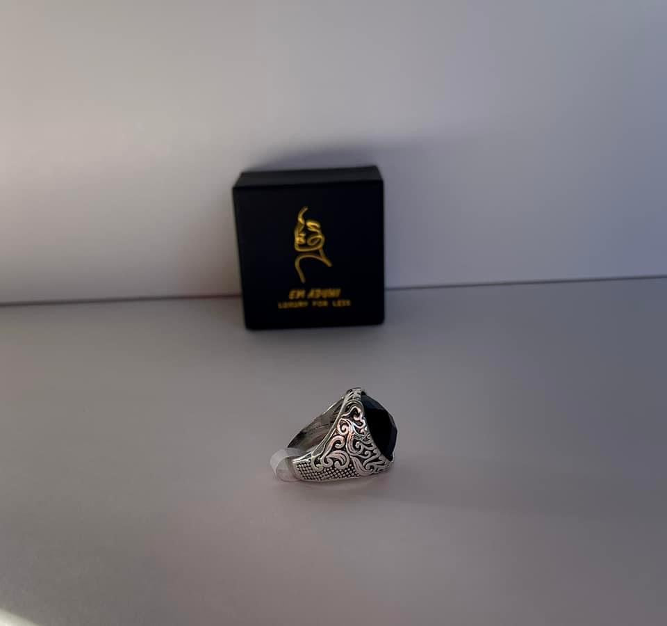 Silver/gold men’s ring