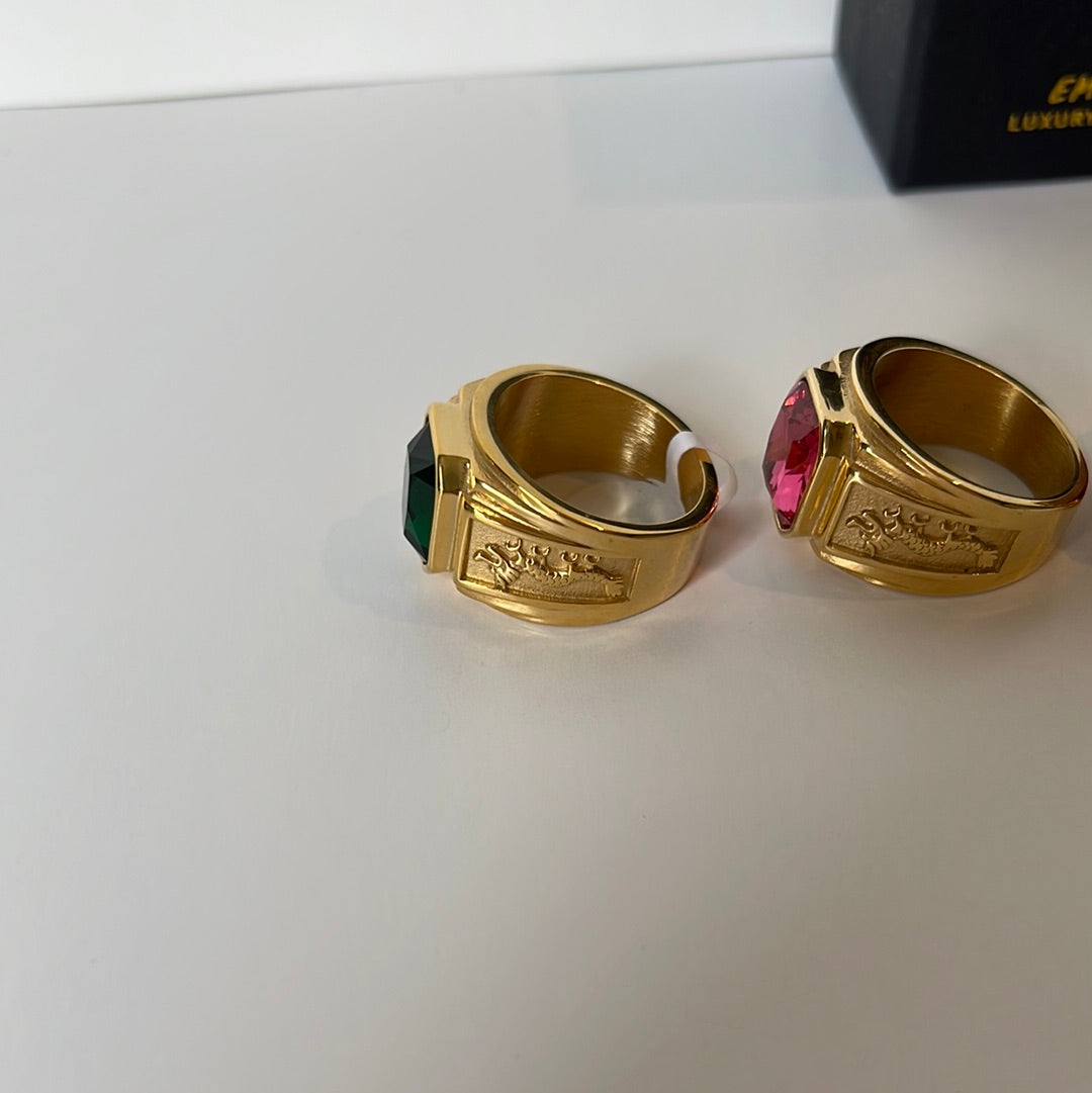 Dragon Golden Colored Stone