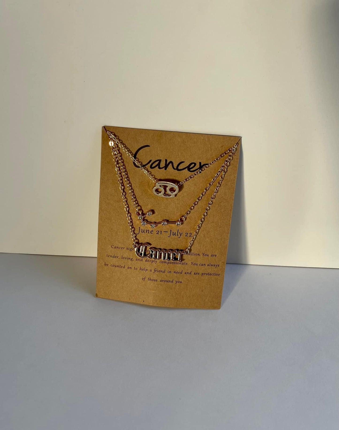 Zodiac 3 necklace pieces