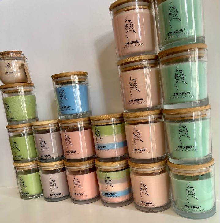 Sweet and Fruity Soy Wax Candles
