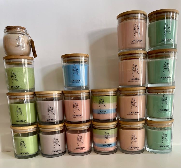 Sweet and Fruity Soy Wax Candles