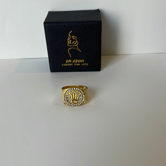 King/Queen sparkle ring