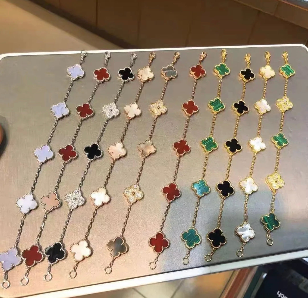 Clover Golden Color Bracelet