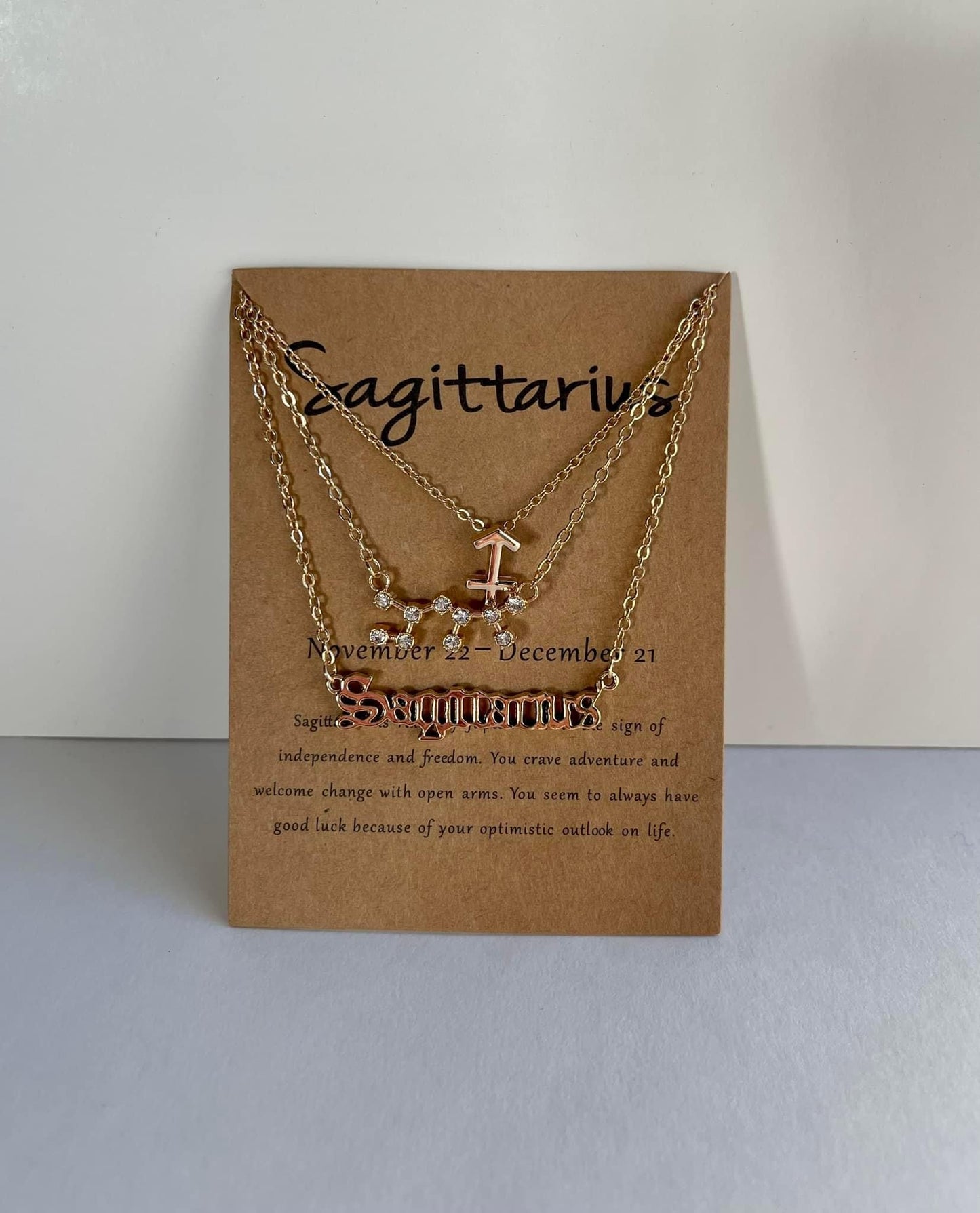 Zodiac 3 necklace pieces