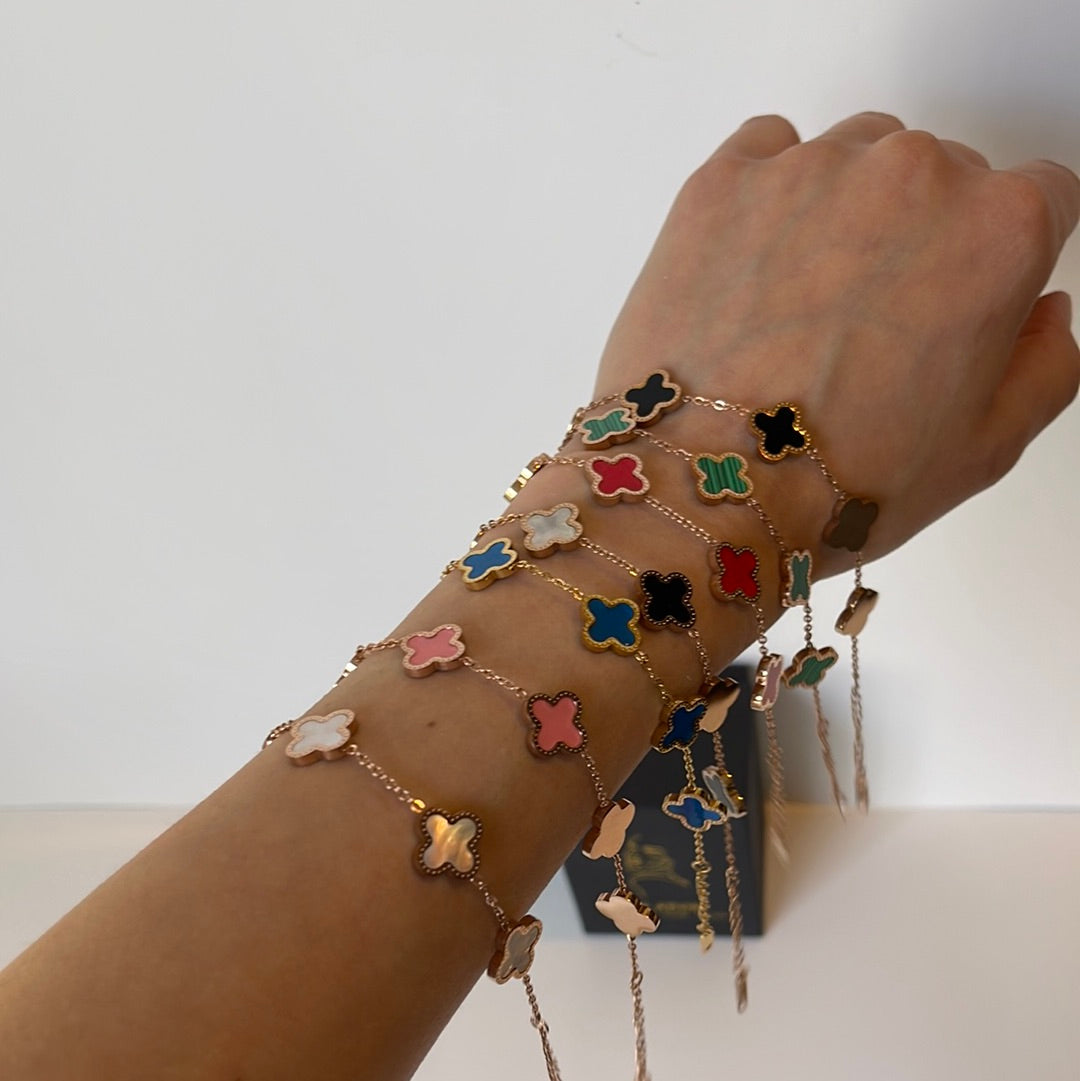 Clover Golden Color Bracelet