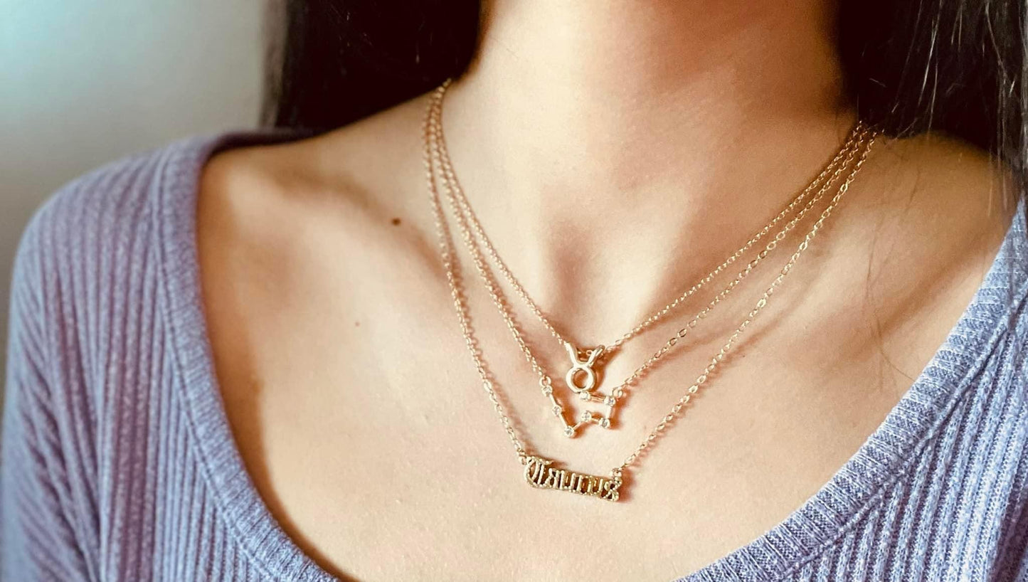 Zodiac 3 necklace pieces