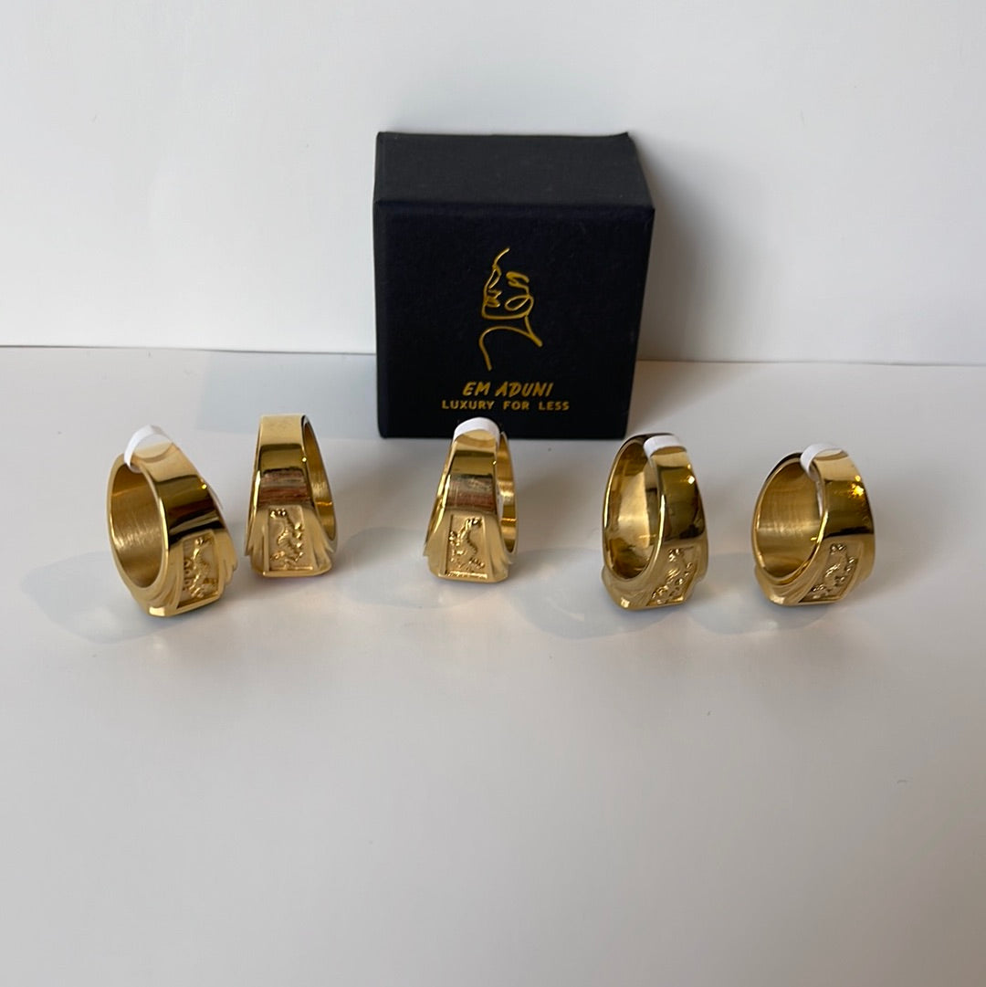 Dragon Golden Colored Stone