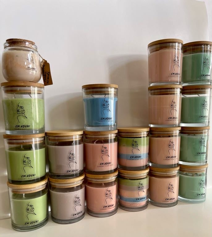 Sweet and Fruity Soy Wax Candles