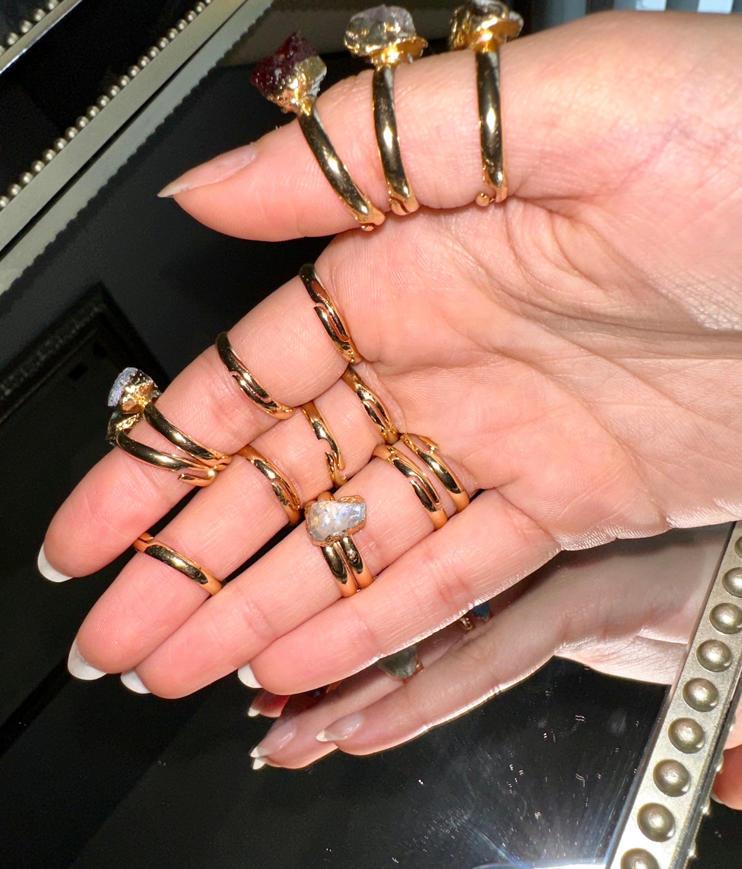 Healing Gem Gold Plated