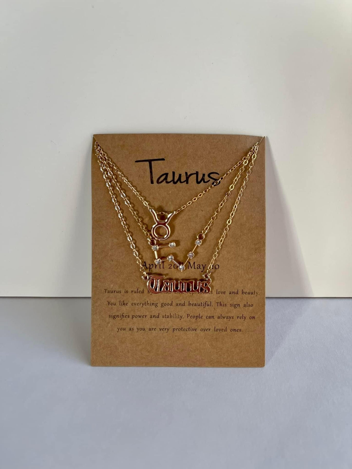 Zodiac 3 necklace pieces