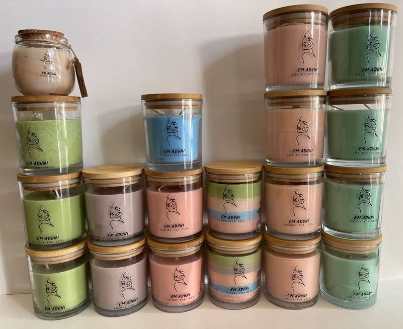 Sweet and Fruity Soy Wax Candles