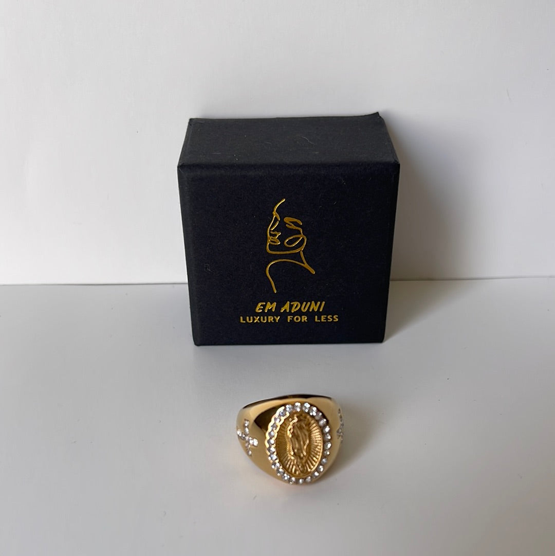 Silver or Gold Mother Mary Men/Women
