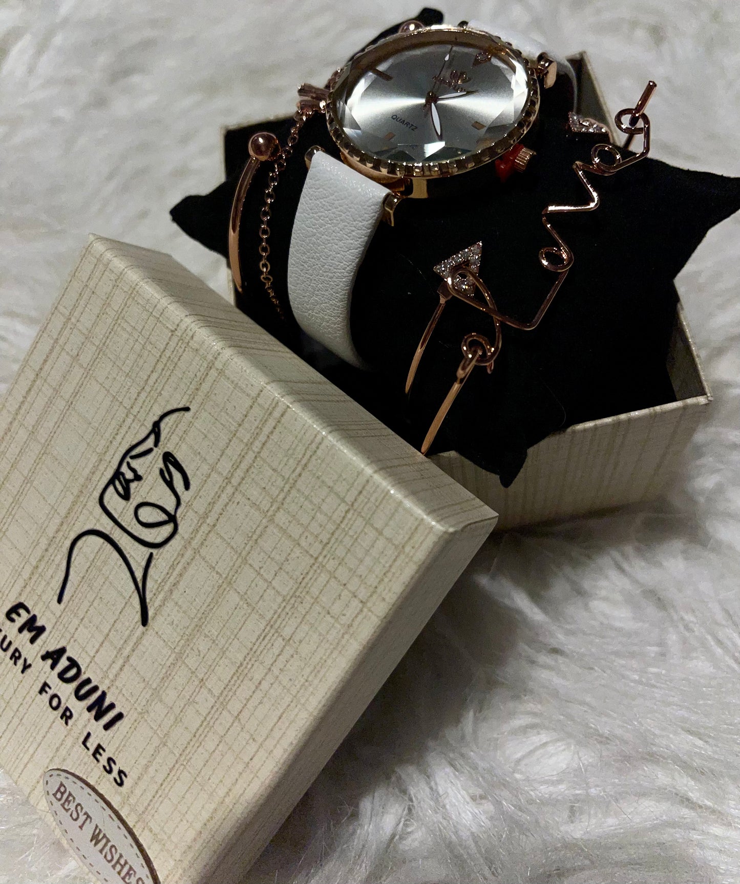 Women 5 piece watch set