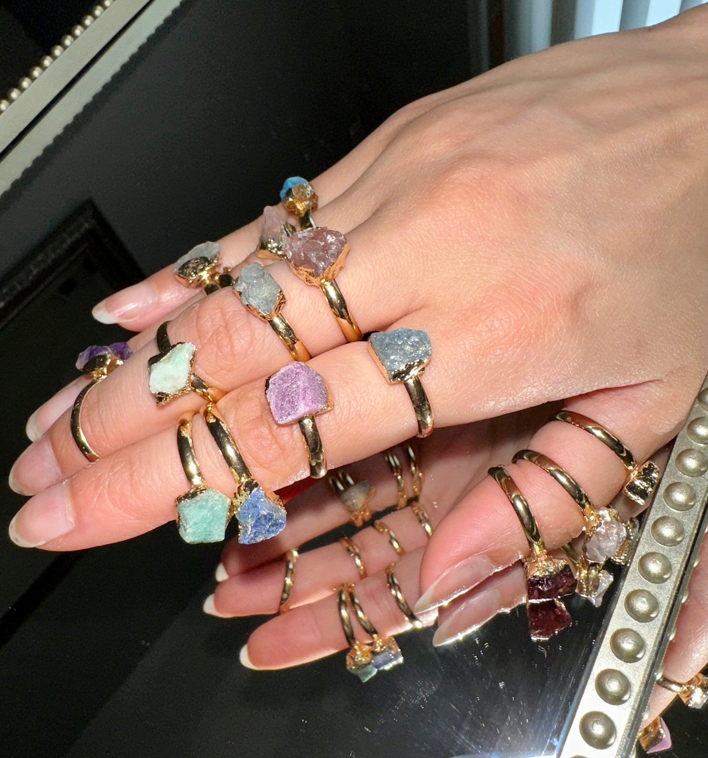 Healing Gem Gold Plated